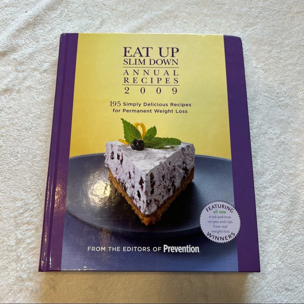 Eat Up Slim Down 195 Delicious Recipes for Weight Loss Hardback Cook Book